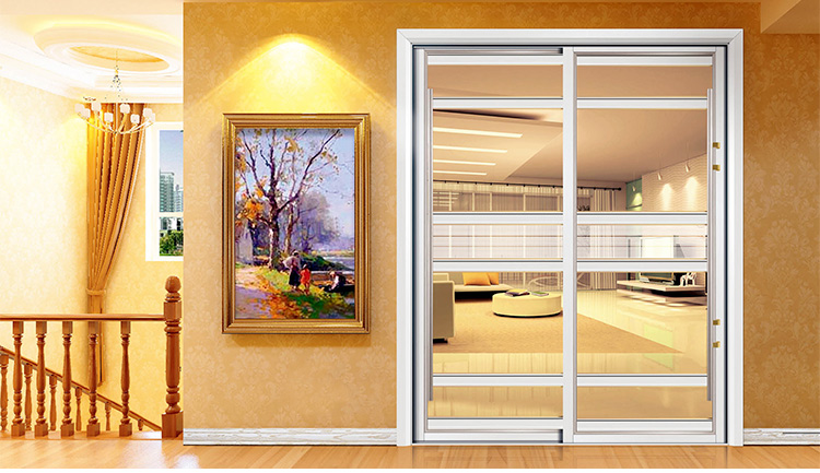 Horizontal Opening Plastic Frame Profile for Practical Office House Windows and Doors