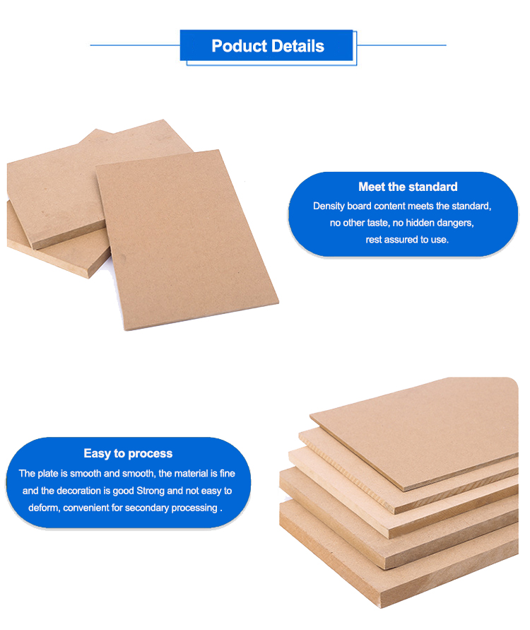 4mm 15mm 16mm 18mm Waterproof Green MDF Wood Water Resistant MDF