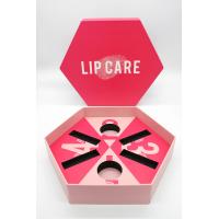 Buy cheap Lip Care Custom Makeup Packaging Special Shape Recyclable Paper Cosmetic product
