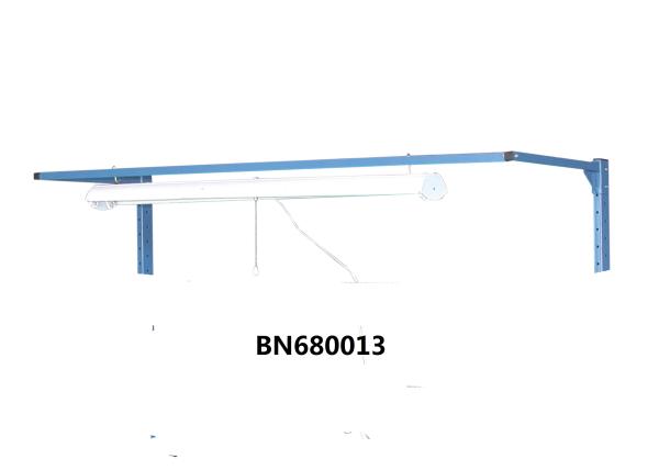 Buy cheap Powder Coating Industrial Work Benches Lamp Hold Without Fluorescent Light 48" from wholesalers