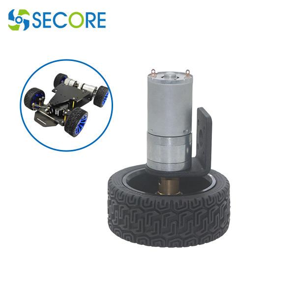 Buy cheap Robot Toy Planetary Gear Reduction Motor 24VDc 65mm Wheel With Encoder from wholesalers