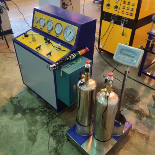 Gas Cylinder Hydrostatic Pressure Testing Machine For Long Term Pipe Burst Test