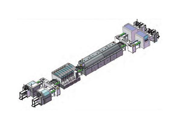 Buy cheap Dual-Track Infitek SMT Production Line , Pick And Place Machine Wiring Scheme from wholesalers