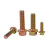 Buy cheap 12.9 Grade Yellow Zinc Coated DIN6921 Hex Head Flange Bolt M10 M12 M6 for Building from wholesalers