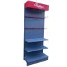Buy cheap Factory Custom Size Color logo single side metal pharmacy store shelf supermarket gondola shelving display shelf rack from wholesalers