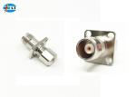 TNC Straight Female 4-hole Flange RF Coaxial Connector for SFF-50-1.5-1/SYV-50-2