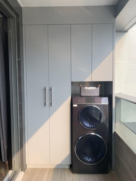 Buy cheap Multifunctional Alocasia Balcony Laundry Storage Cabinet High Durability from wholesalers