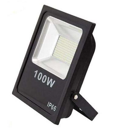 Buy cheap High Lumen Aluminum Housing IP66 100W led flood light SMD2835 with light fixture from wholesalers