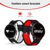 Buy cheap Ip68 Smart Bluetooth Fitness Bracelet Clever Clock High Resolution Round Touch LCD from wholesalers