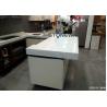 Buy cheap Heat Resistance Solid White Quartz Countertops , Engineered Quartz Tile from wholesalers