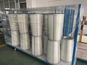 Buy cheap Polyester PTFE Cartridge Filter 324x213x1000mm Cylindrical from wholesalers