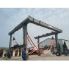 Buy cheap Safety Overload Limiter Rubber Tired Gantry Crane 80 Ton Easy Operation from wholesalers