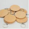 Buy cheap Ecofriendly Blank Wooden Key Chain Laser Engraving Logo Round Shape Wood Souvenir Gift from wholesalers