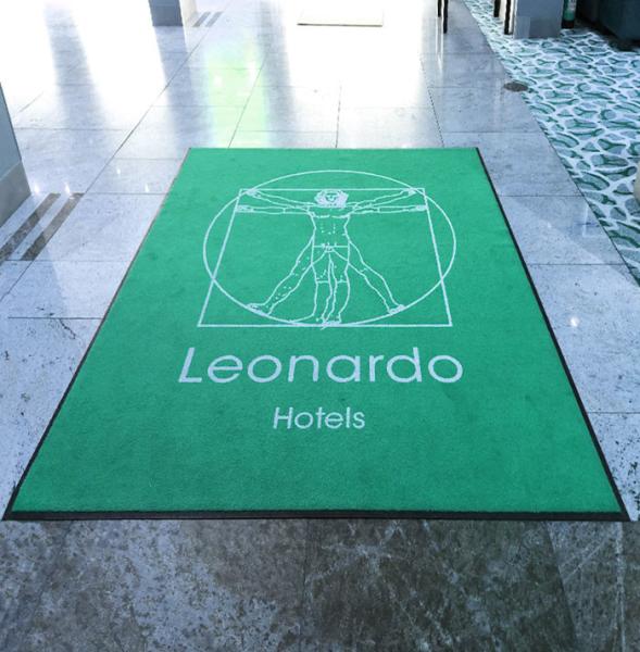 Buy cheap ISO Personalised Rubber Door Mats Logo Entrance Matting 60x80 from wholesalers