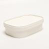 Buy cheap Lightweight Square Paper Bowl Takeout Disposable Food Container With Lids from wholesalers