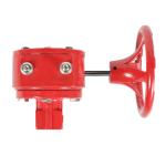 DN50-DN200 XD381X-16Q Hand Wheel Groove Butterfly Valves with Diaphragm