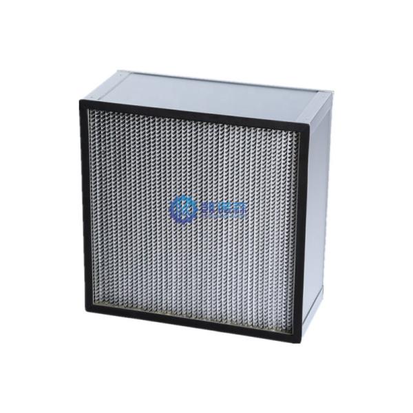 Buy cheap Deep Pleat Dust HEPA Filter Sheet 1-0.3um Porosity Aluminum Frame from wholesalers