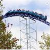 Buy cheap Customized Theme Park Roller Coaster Ride 16 Persons Capacity For Outdoor from wholesalers