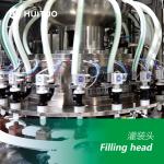 Rotary 2 In 1 Filling Capping Machine In Medical Industry