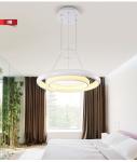 Light Band In Aluminum LED Lamp Ccrysal BV2075-46 White Or Black Color 50W
