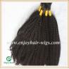 Buy cheap Indian 5A virgin hair bulk ,natural color(can be dye) afro kinky curly 10''-26''length from wholesalers