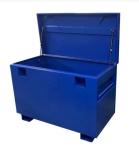 Outdoor Job Site Tool Box with Lock Steel Mechanic Job Box Heavy Duty Tool Case
