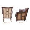 Buy cheap Classic Italian Defaico Furniture Single Leather Sofa Chair SGS from wholesalers
