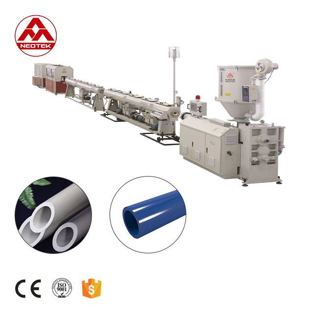 PE/PP Plastic Processed Water and Gas Supply Pipe Extrusion Line with High Productivity