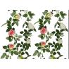 Buy cheap 17FT Artificial Rose Vine Fake Hanging Flower Vines OEM ODM from wholesalers