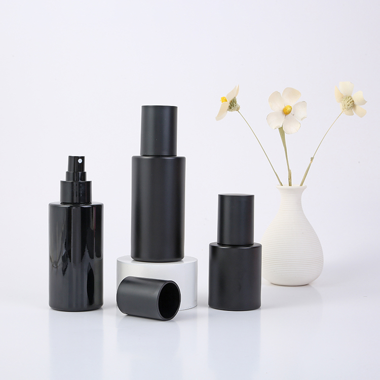 Unique Design 30ml 50ml 100ml Round Small Custom Refillable Empty Spray Glass Perfume Packaging Bottle with Box Luxury