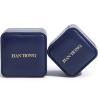 Buy cheap Dark Blue Round Corner PU Leather Jewelry Set Box Upscale Jewelry Packaging Box OEM from wholesalers