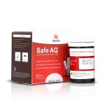 SAFE AQ SMATER Blood Glucose Strips 20-600mg/dL Test Range 10 Test Results