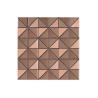 Buy cheap Kitchen 3D Mosaic Decorative Stainless Steel Wall Tiles Backsplash AISI 1219X2438mm from wholesalers