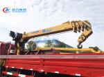 Dongfeng 190HP Truck Mounted XCMG 8 Tons Straight Boom Crane