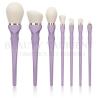 Buy cheap Purple PBT Synthetic Hair 7Piece Face Makeup Brush Set For Blending Highlighter from wholesalers
