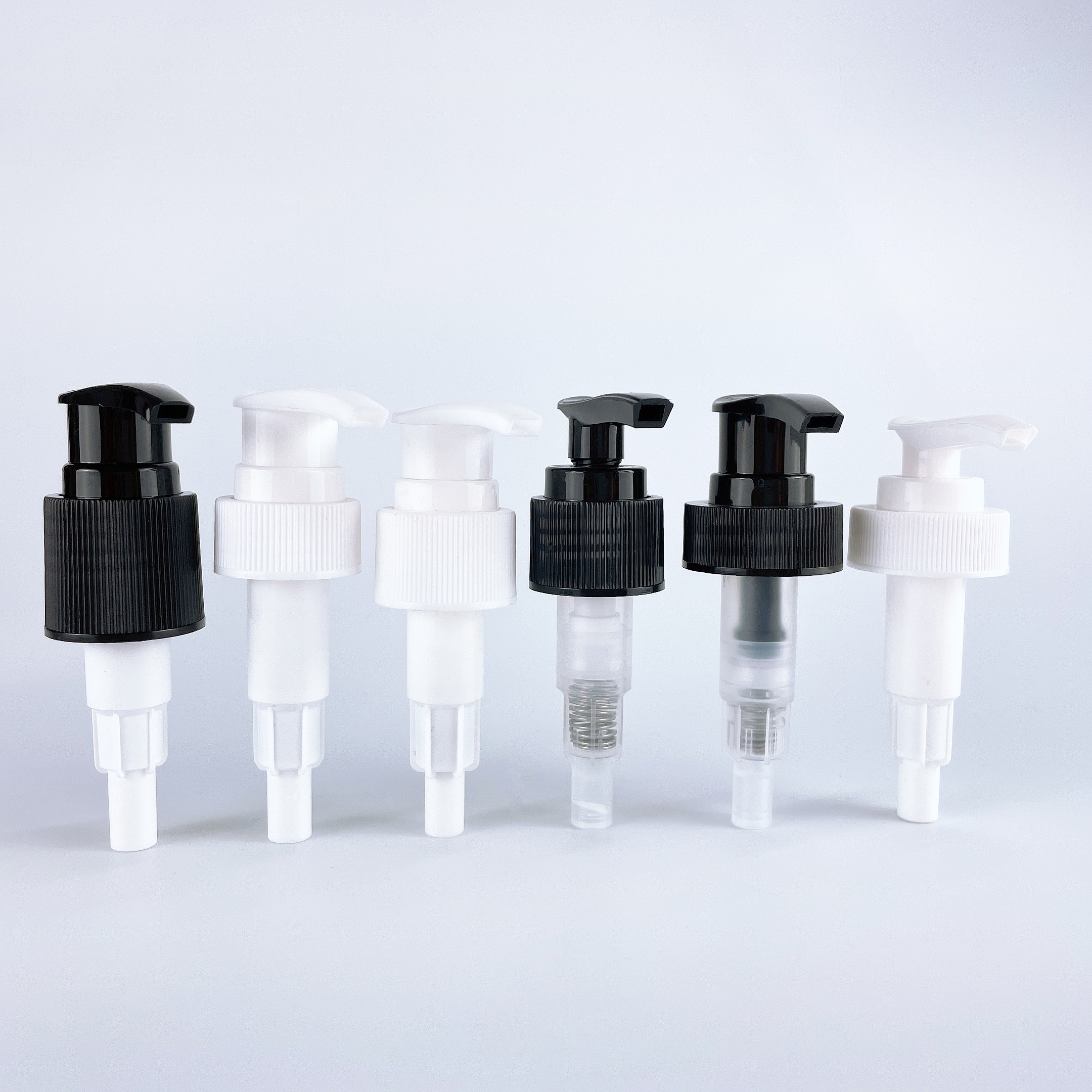 24/415 up-down lock black plastic pump for lotion bottle