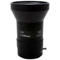 Buy cheap 5-100 mm Manual Aperture Varifocal CCTV CS Mount Lens product