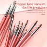 Buy cheap Metal Handle Triangle Nail Gel Paint Brush 12pcs Set Nail Polish Brush from wholesalers