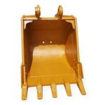 Yellow Skeleton Bucket For Excavator , 1.6 Ton Ditching Bucket For Excavator