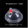 Buy cheap 90MM Plastic Lid Disposable Leakproof Milk Tea Ice Drink Injection Molding Lid from wholesalers
