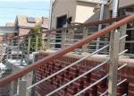 CE Stainless Steel Balustrade Systems Porch Stair Railing End Cap House Railing