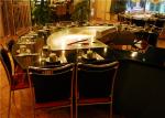 Vaulted Electric Teppanyaki Grill / 304 stainless steel Teppanyaki Table