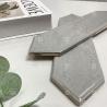 Buy cheap Hand Made Art Long Hexagon Green Mosaic Tiles For Bathroom Kitchen from wholesalers