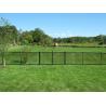 Buy cheap 2000mm 3000mm Tubular Metal Fence 3 Rail Flat Top Aluminum Fence Guarding Safety from wholesalers