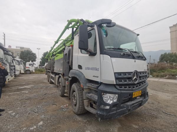 Buy cheap Used Concrete Boom Pump Zoomlion 63m 56m 6 Boom Sections for Your Construction Needs from wholesalers