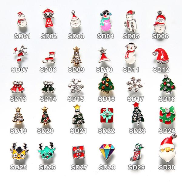 Hot NEW Wholesale Alloy Jewelry 3D Nail Art Jewelry Nail rhinestones Sticker