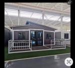 Galvanized Steel Frame Prefabricated Container House Quick Assembly