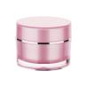 Buy cheap Round Pink Double Layer Cosmetic Cream Jar 50ml Portable Cosmetic Packaging Jars from wholesalers