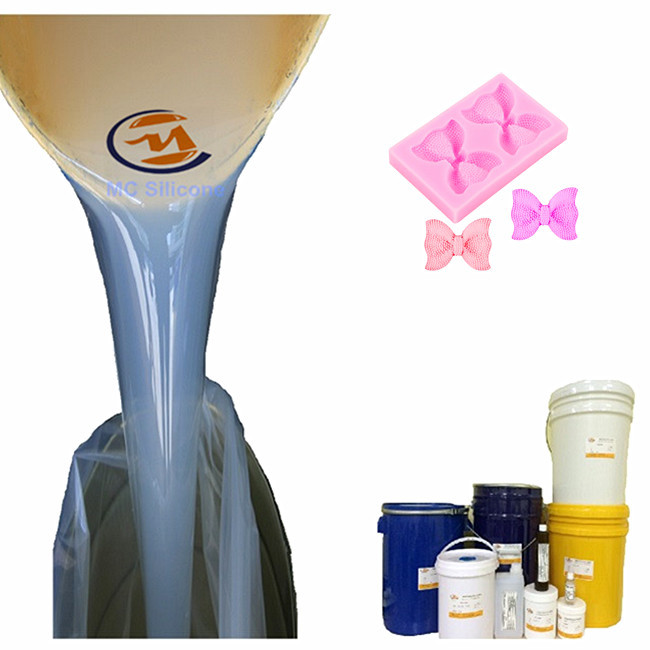 Odorless Platinum Cure RTV2 Liquid Silicone For Making Rose Flower Candle Soap Molds