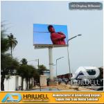 12m x 3m Outdoor Full Color SMD LED Video Display Unipole Advertising Adhaiwell